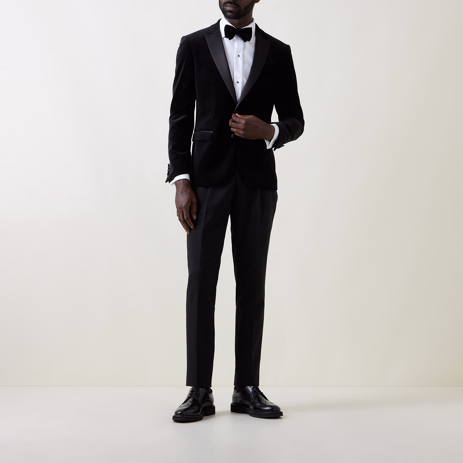 Monty Velvet Tuxedo Jacket