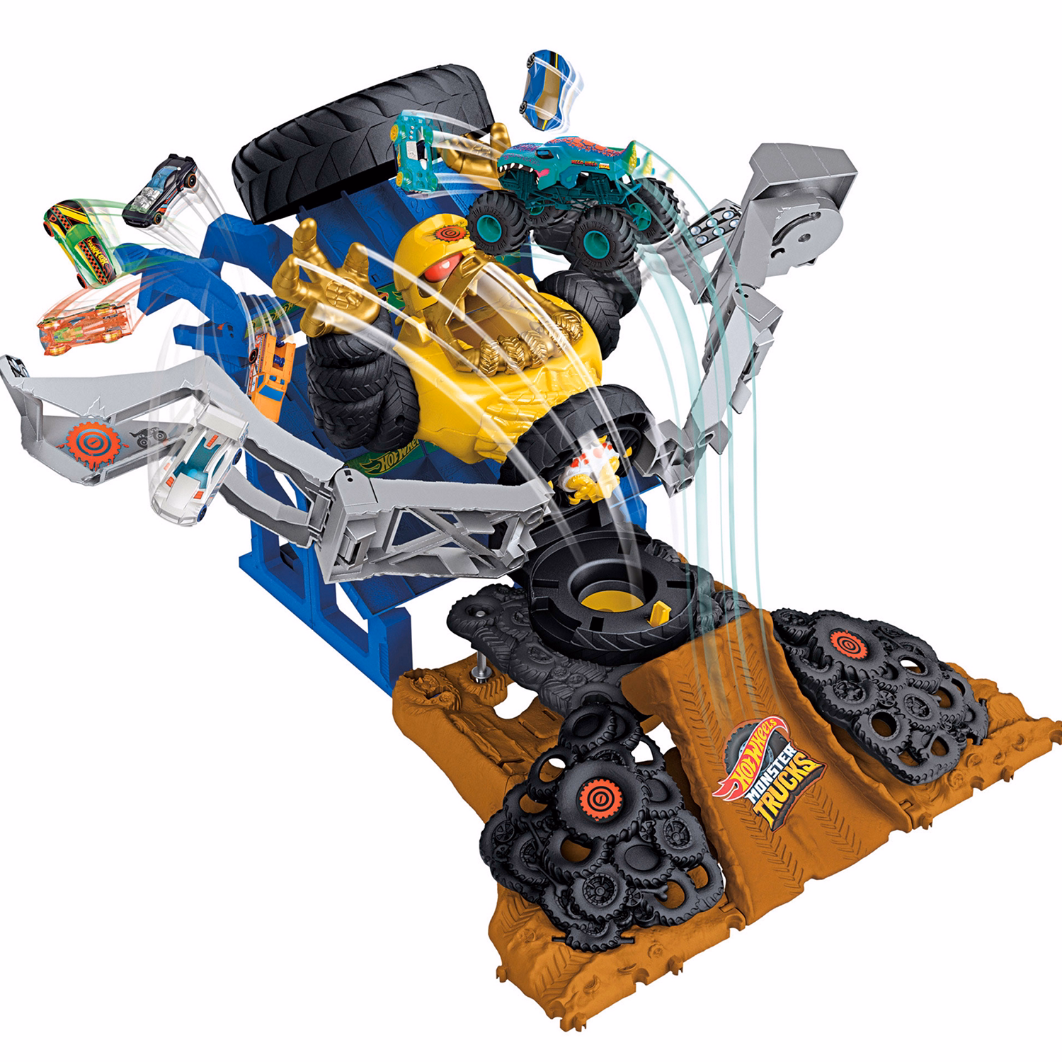 Hot Wheels Monster Trucks Arena World Championship Playset