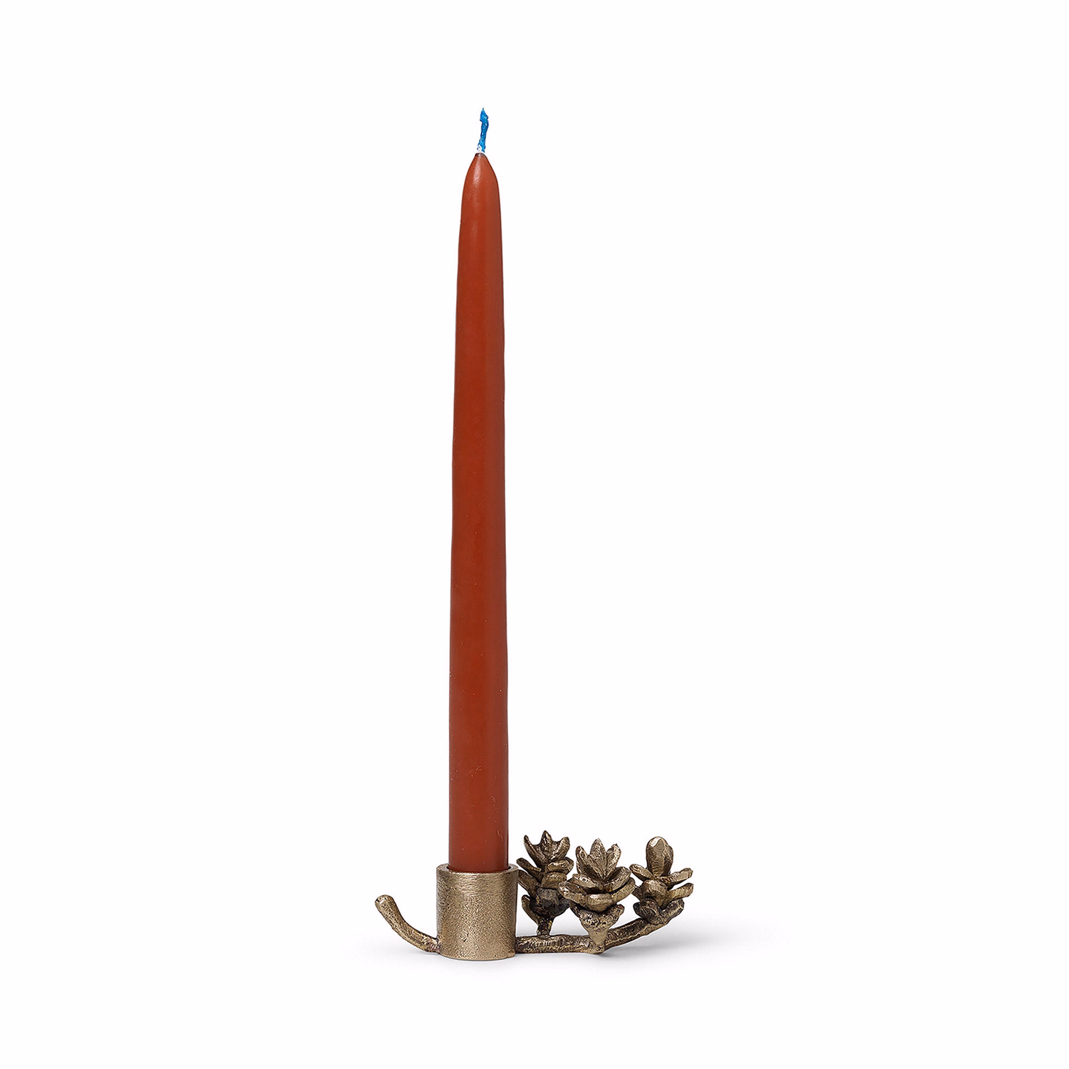 Forest Candle Holder - Brass