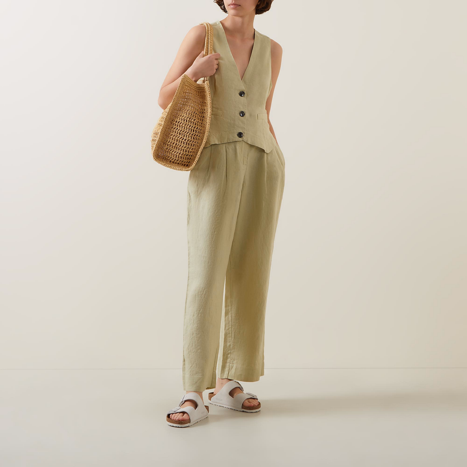 Perli Linen Trousers
