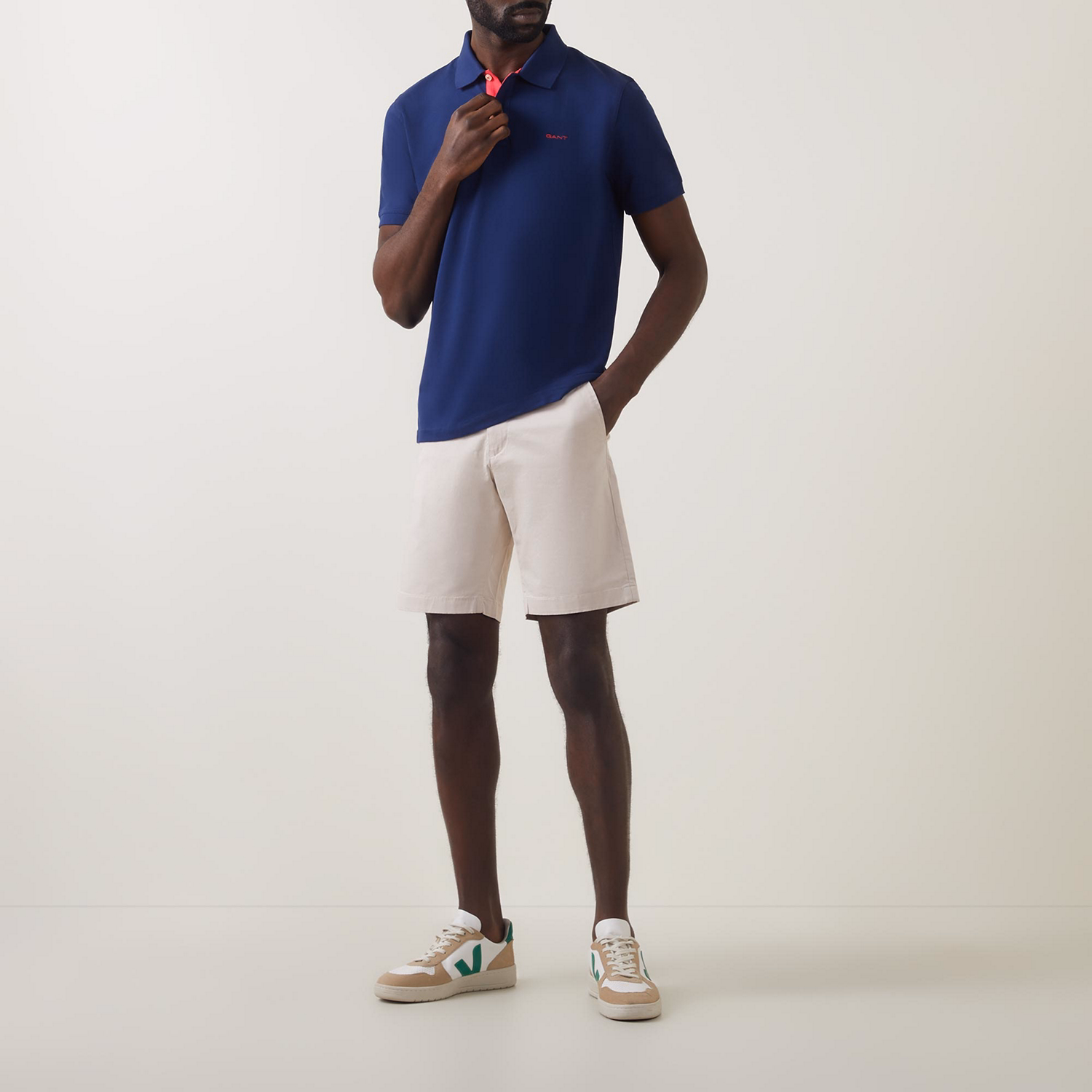 Logo Pique Polo Shirt