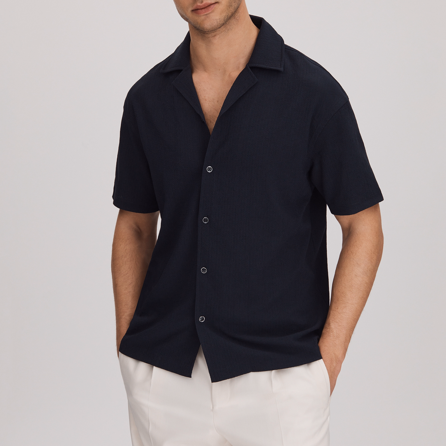 Hunt Textured Casual Shirt