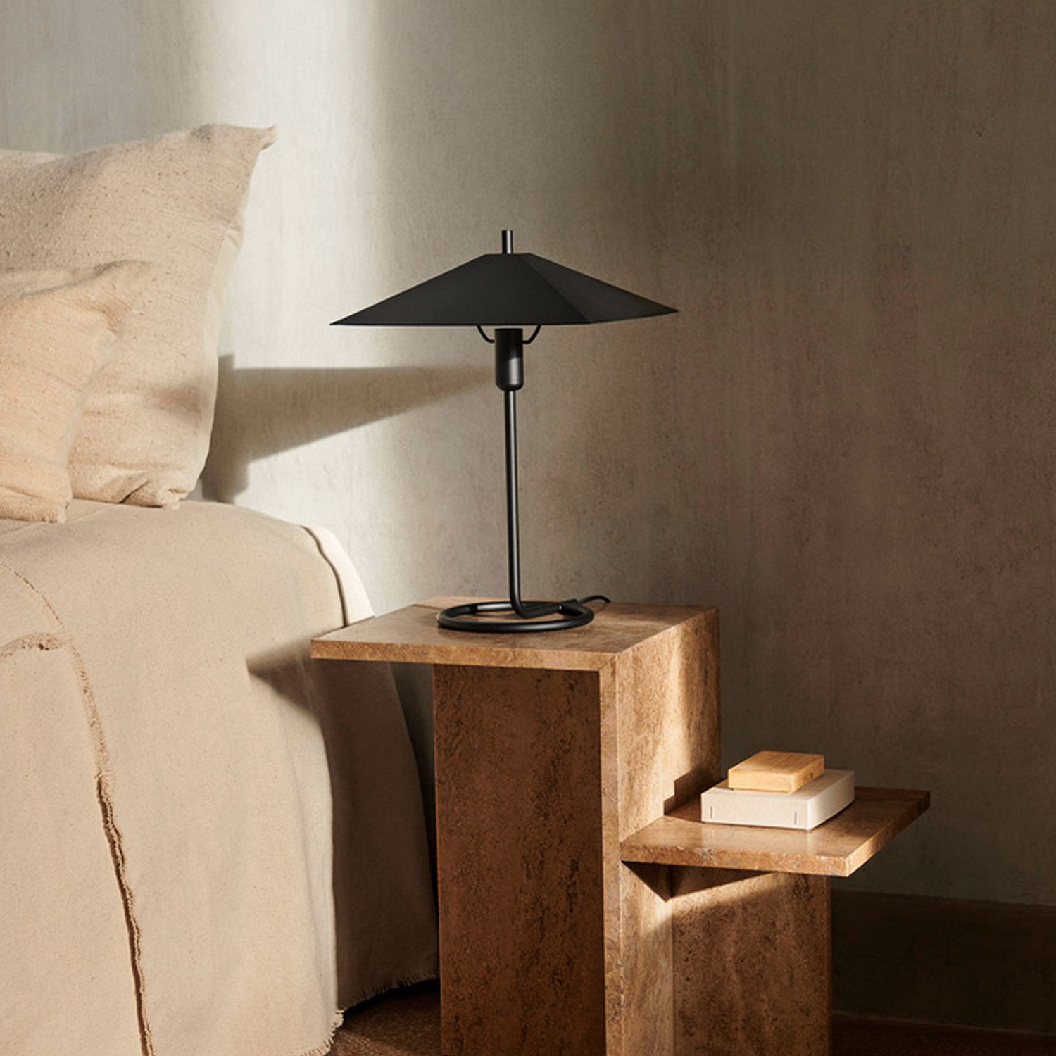 Filo Table Lamp Square Black