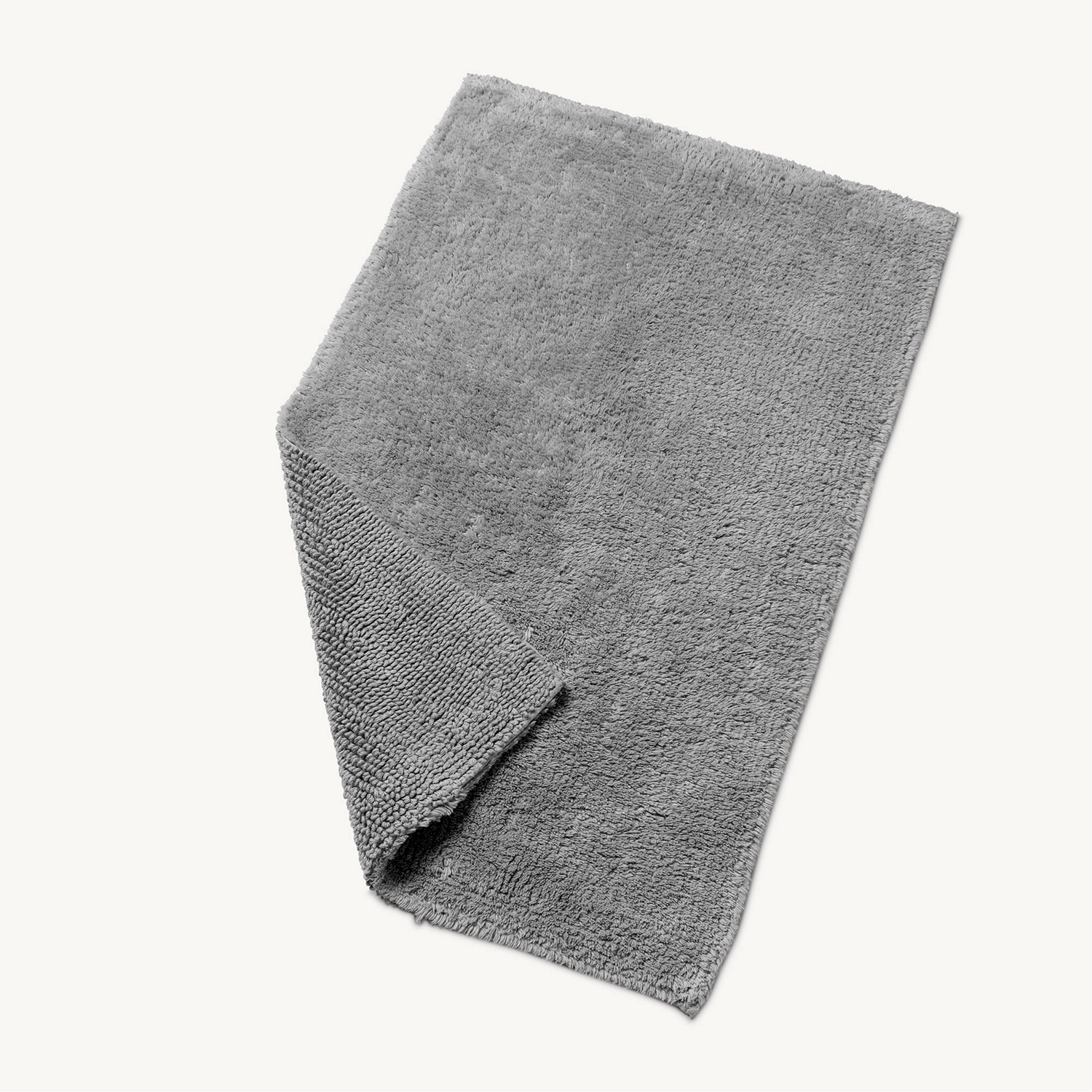 Reversal Bath Rug Silver