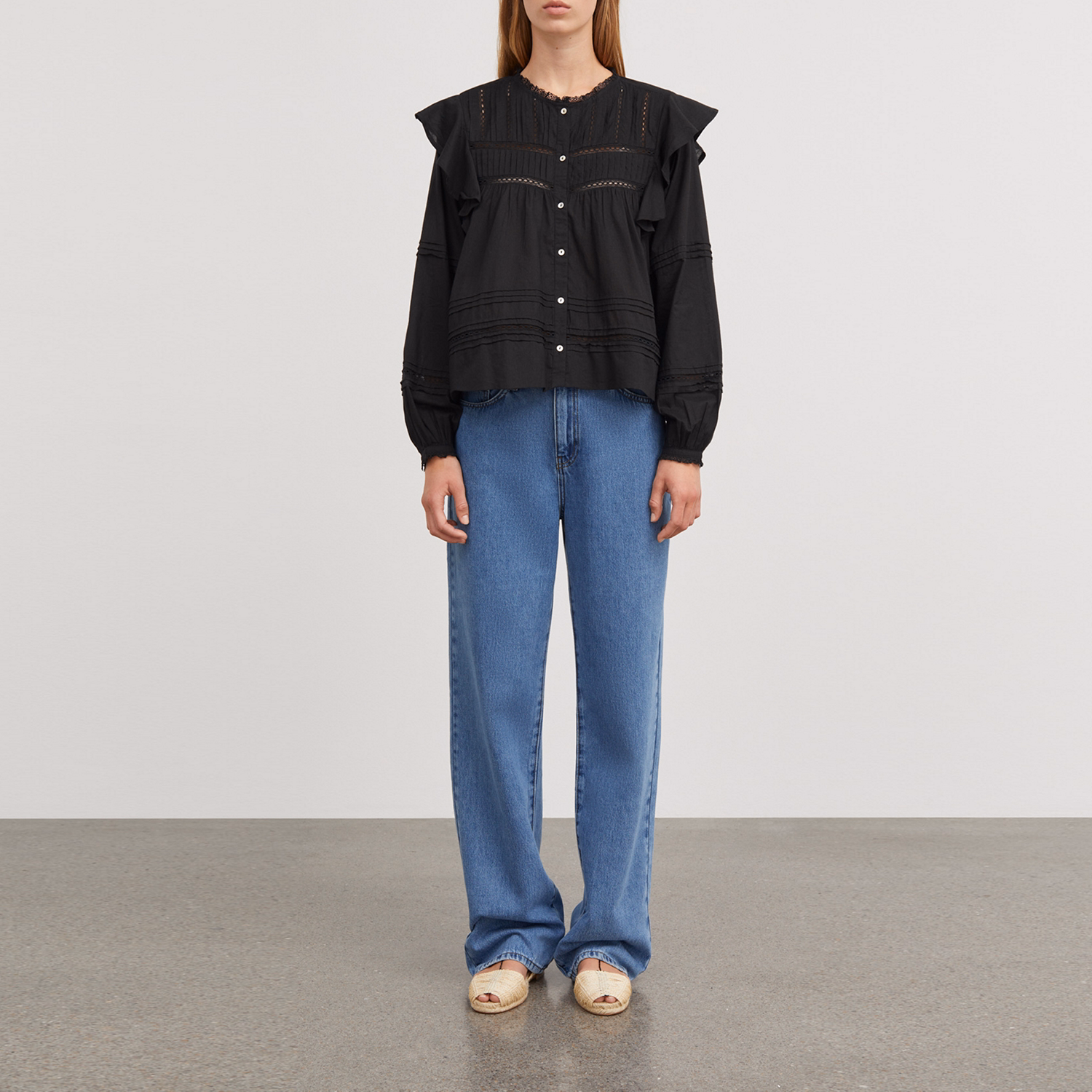 Courtesy Embroidered Blouse