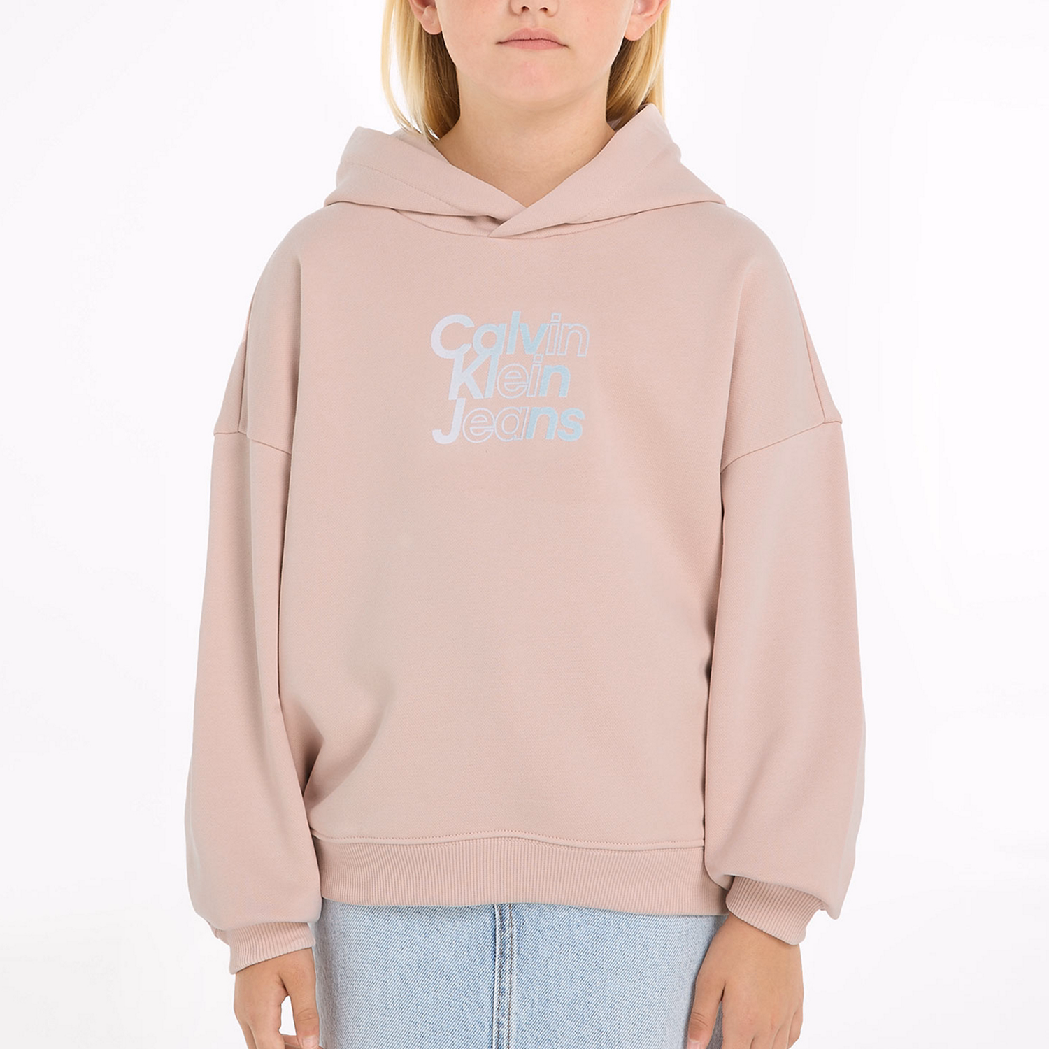 Flock Logo Hoodie