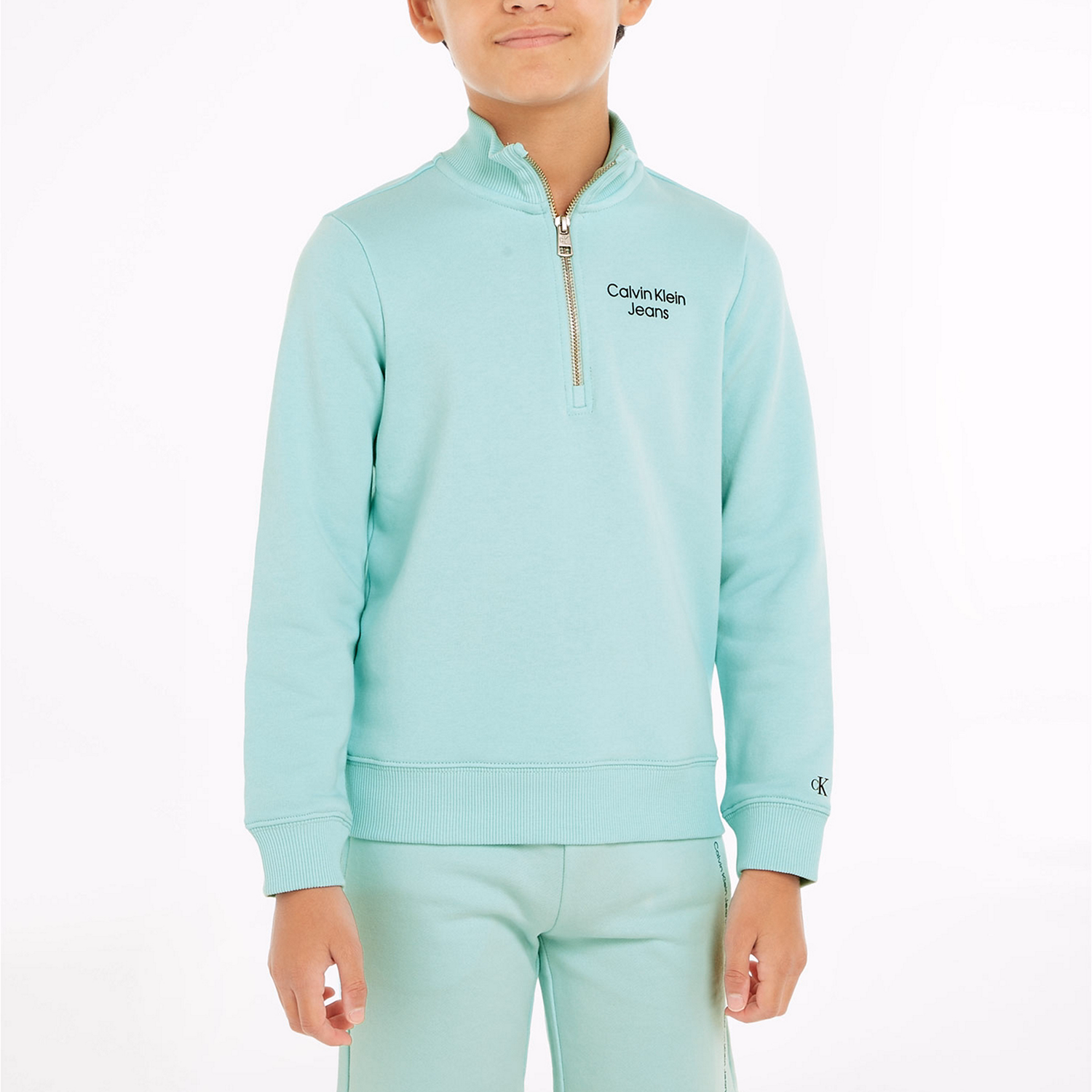 Half-Zip Logo Sweatshirt