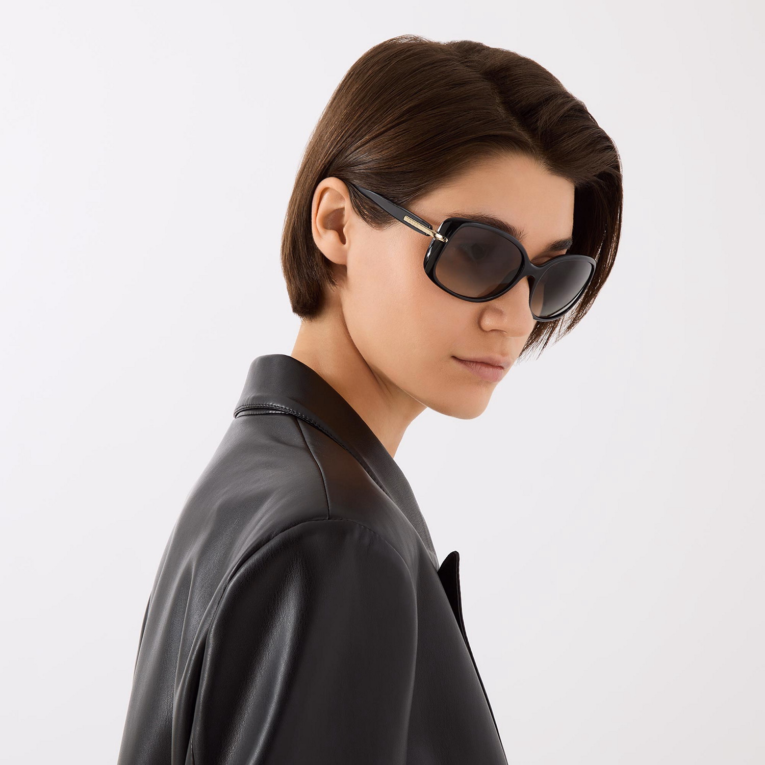 Rectangle Sunglasses Black