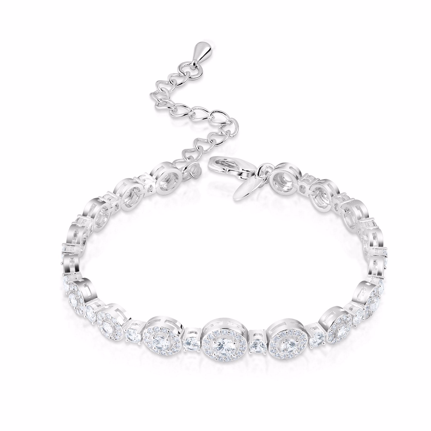 Clear Cubic Zirconia Bracelet