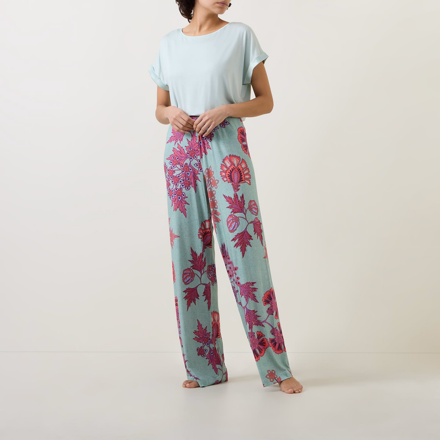 Haylie Printed Pyjama Bottoms