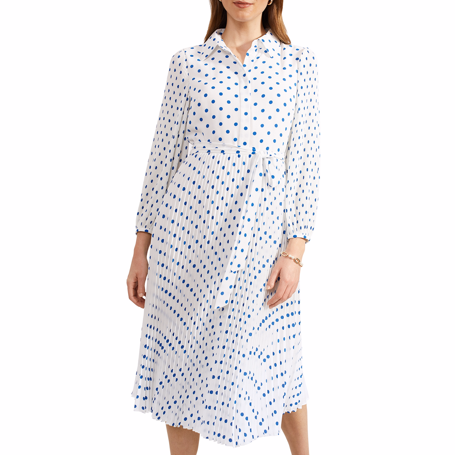 Tallulah Polka Dot Shirt Dress