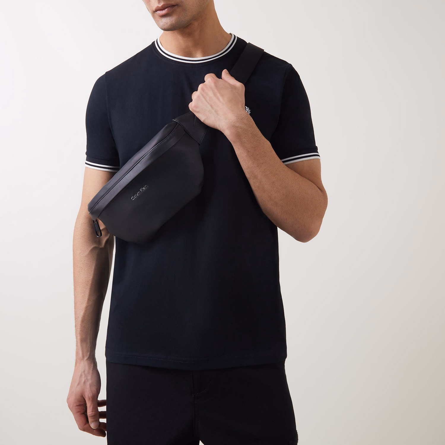 Logo-Plaque Belt Bag