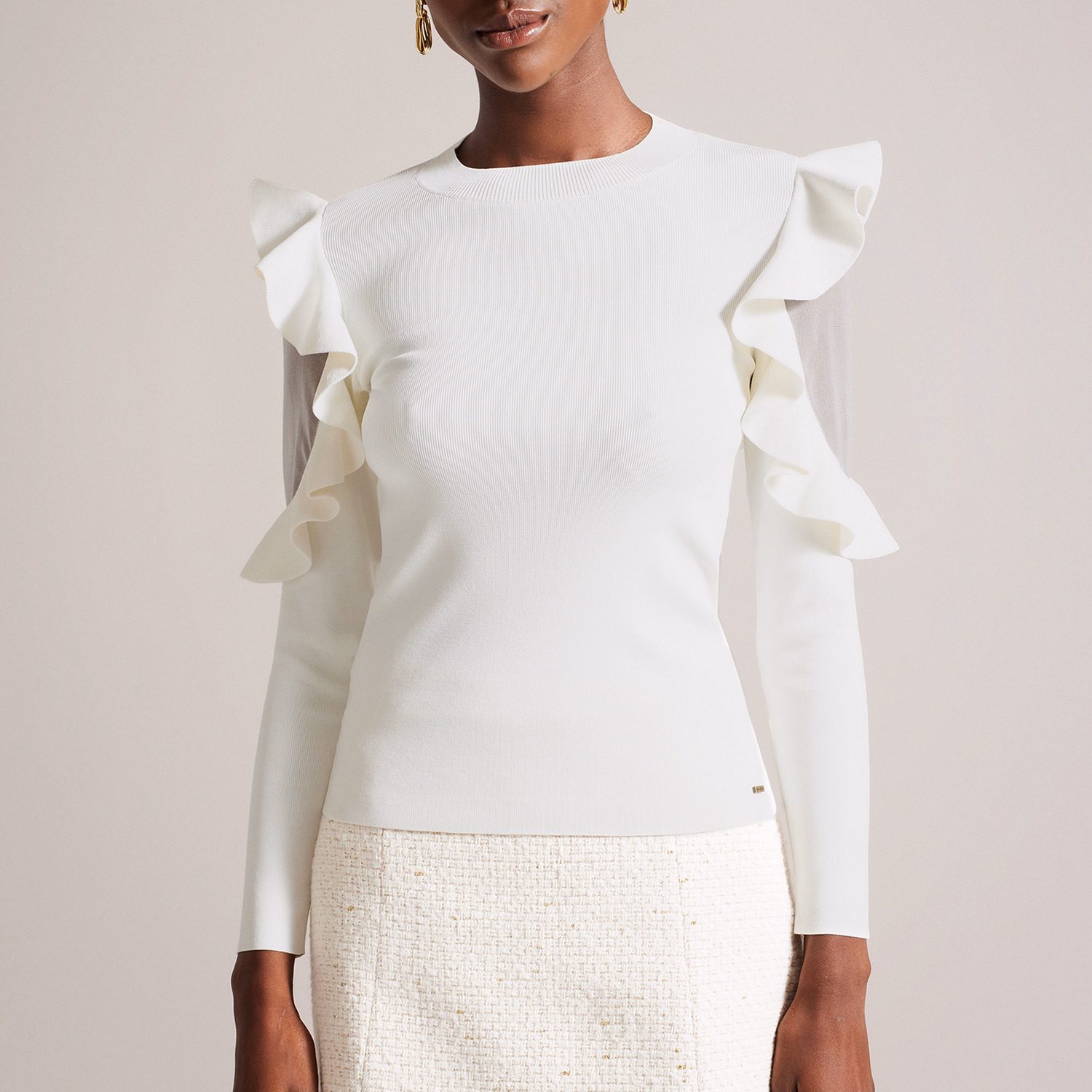 Floraas Slim Fit Knit Top