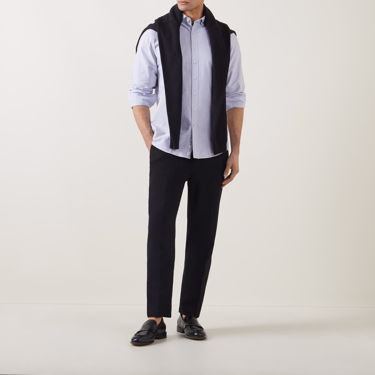 Gunn Striped Oxford Shirt