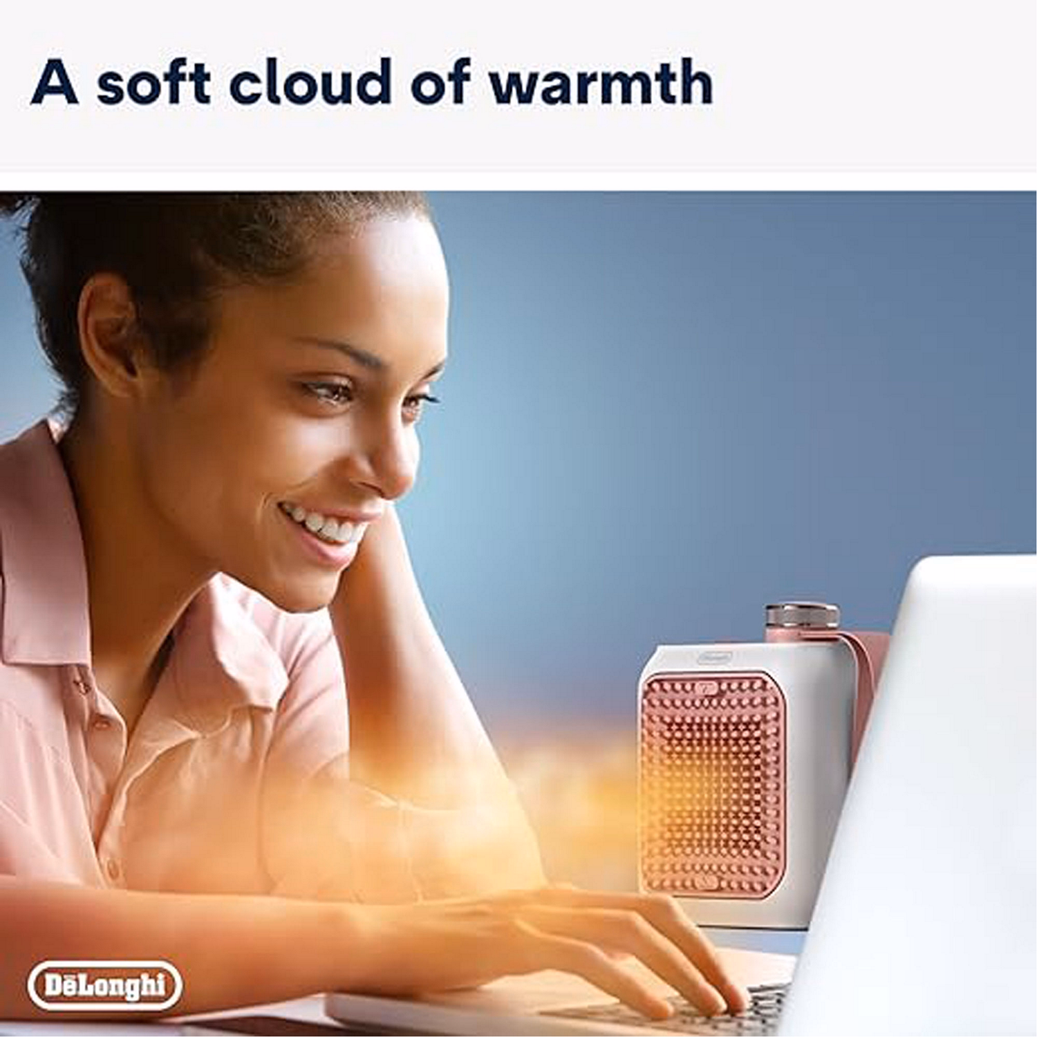 Capsule Desk Personal Ceramic Fan Heater