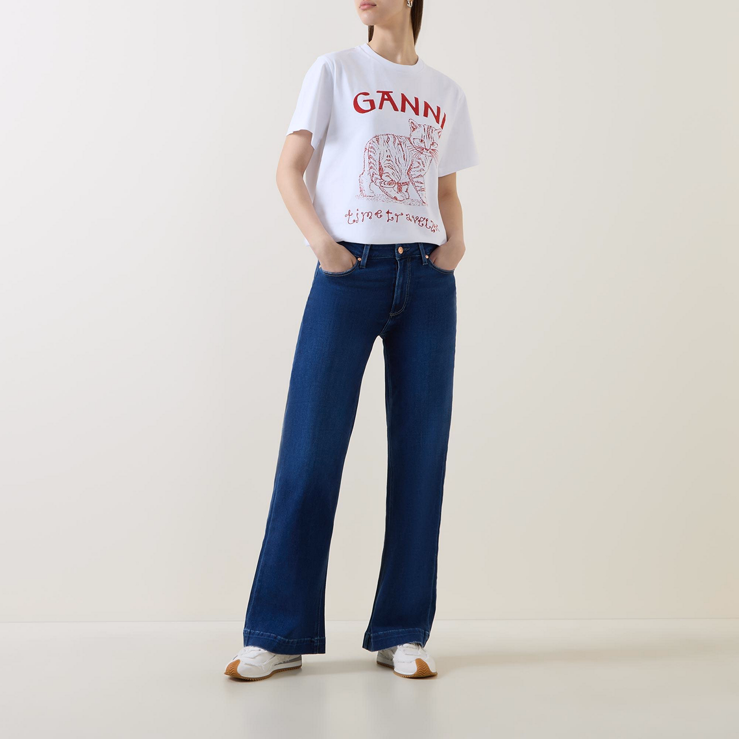 Leenah High Rise Wide Leg Jeans