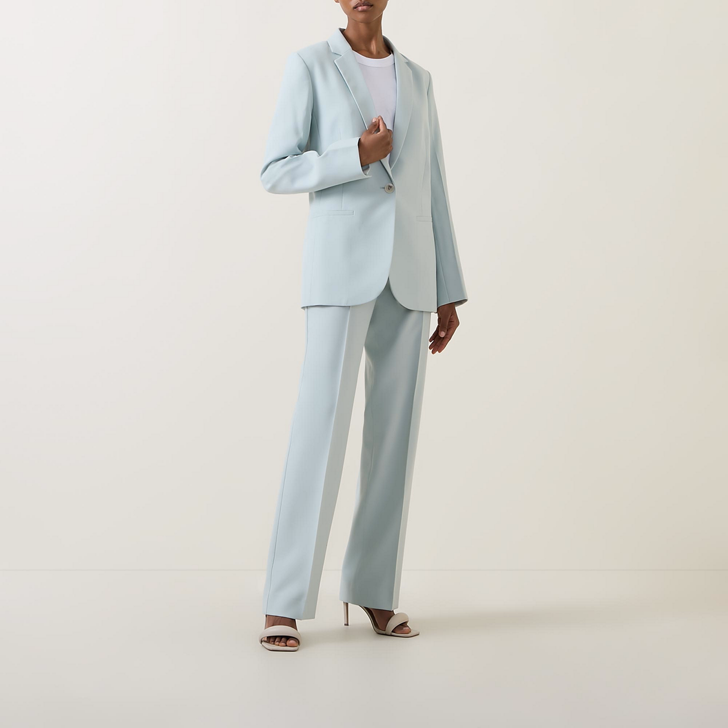 Essential Tailored Single-Breasted Blazer