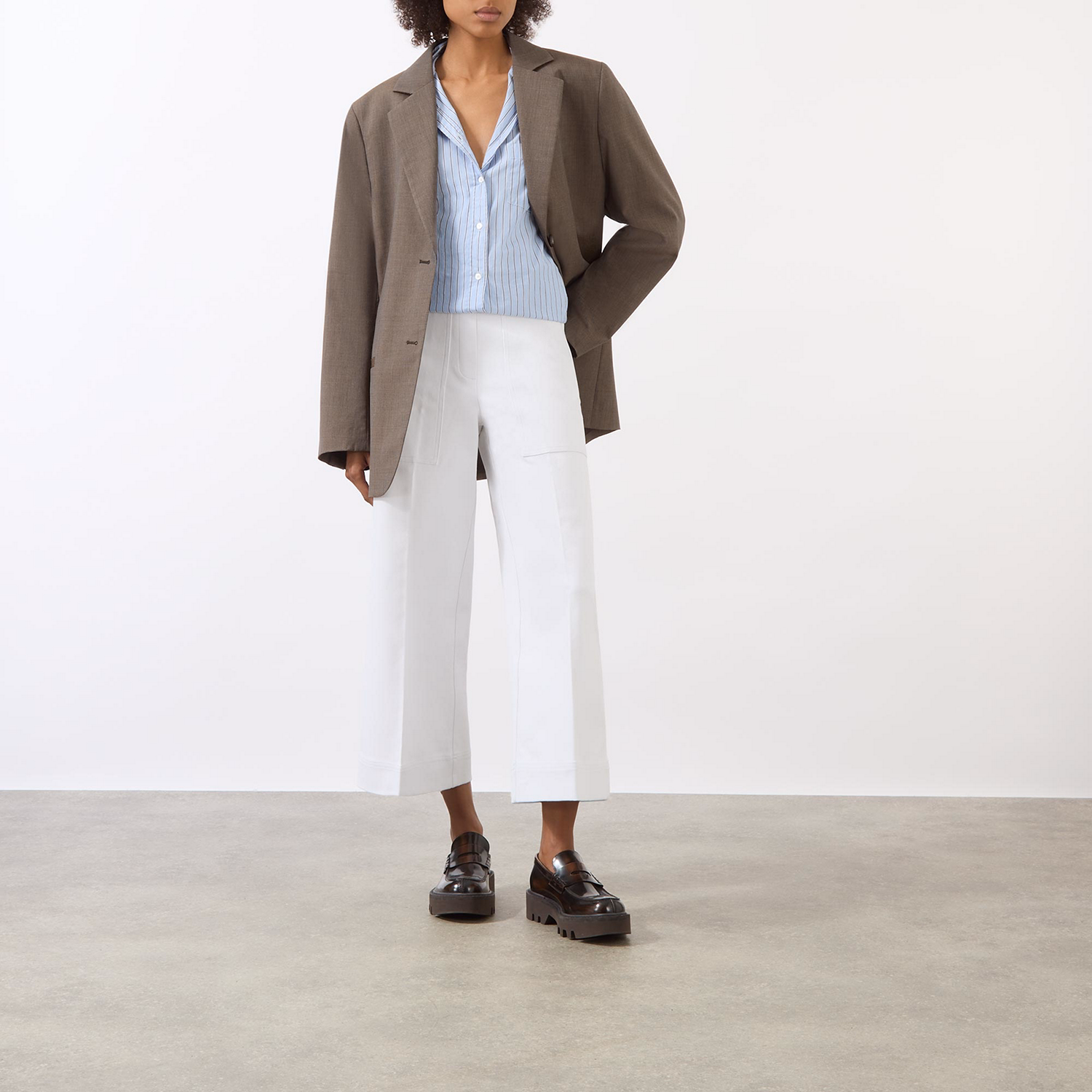 On-the-Go Wide-Leg Trousers