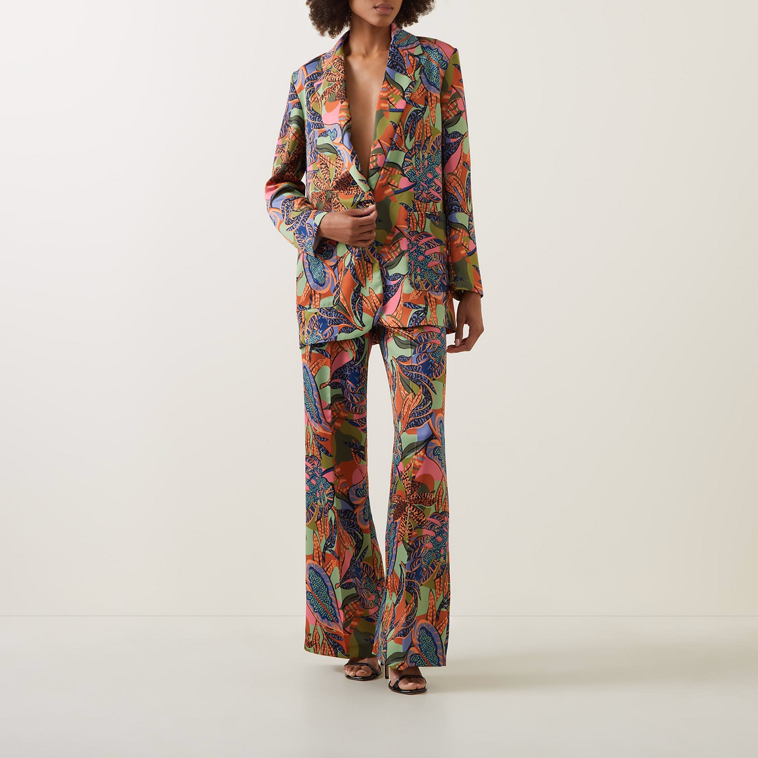 Lucerna Tropical Single-Breasted Blazer