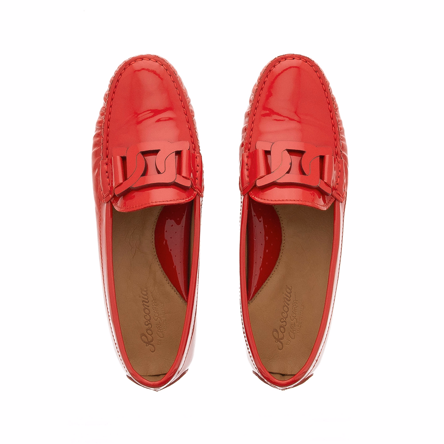 Martedi Penny-Trim Leather Loafers
