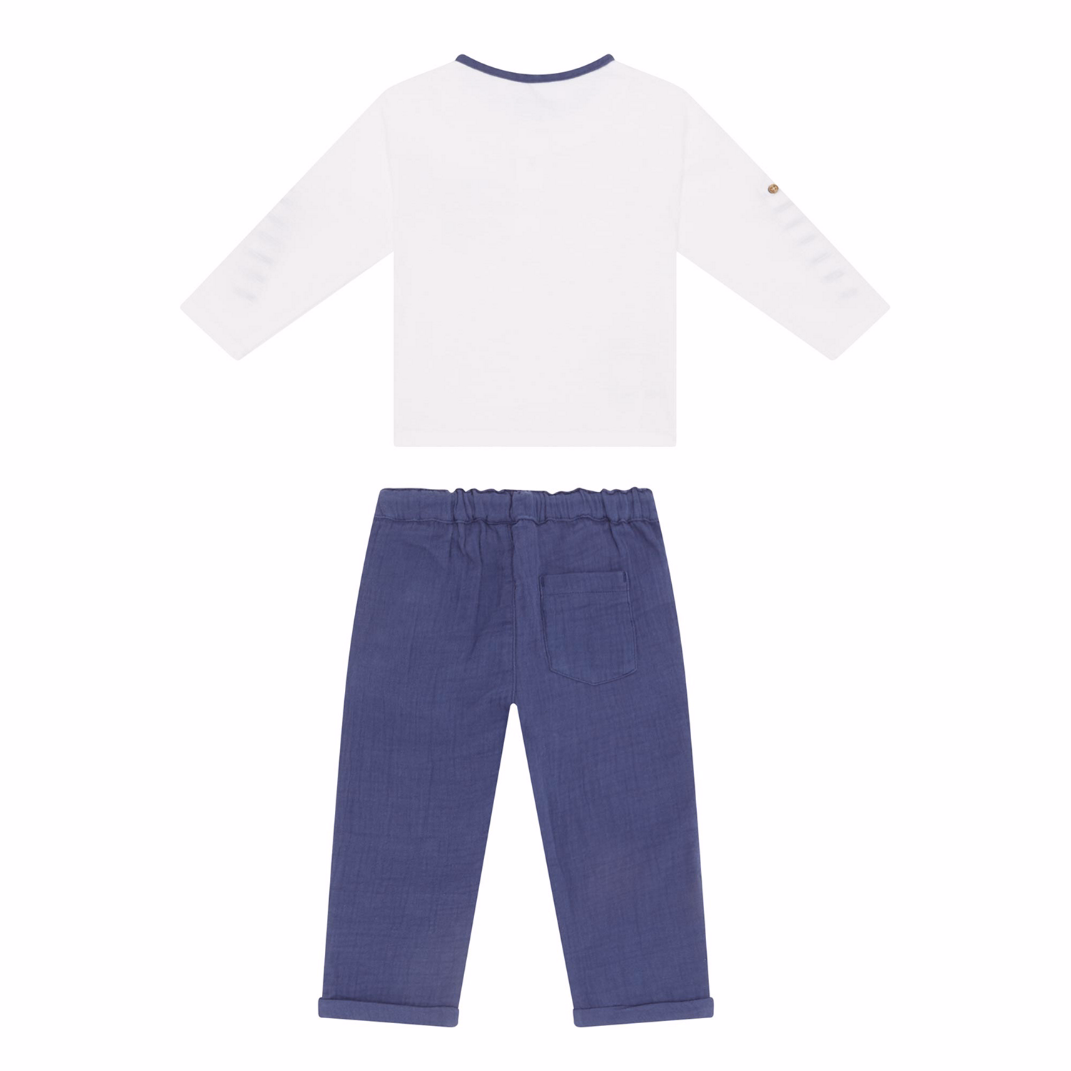 Two-Piece Long-Sleeved T-Shirt & Trousers Set