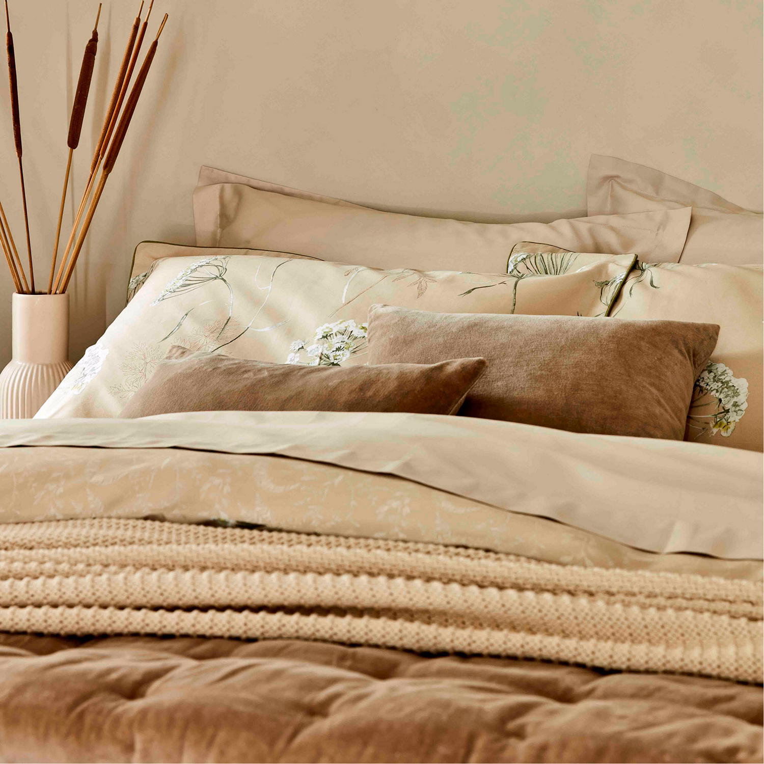 Fennel Duvet Set Hazelnut