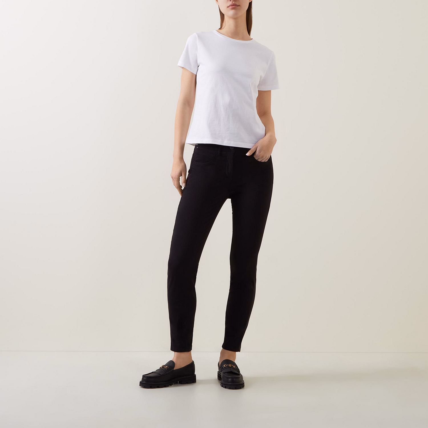 High-Rise Skinny Jeans