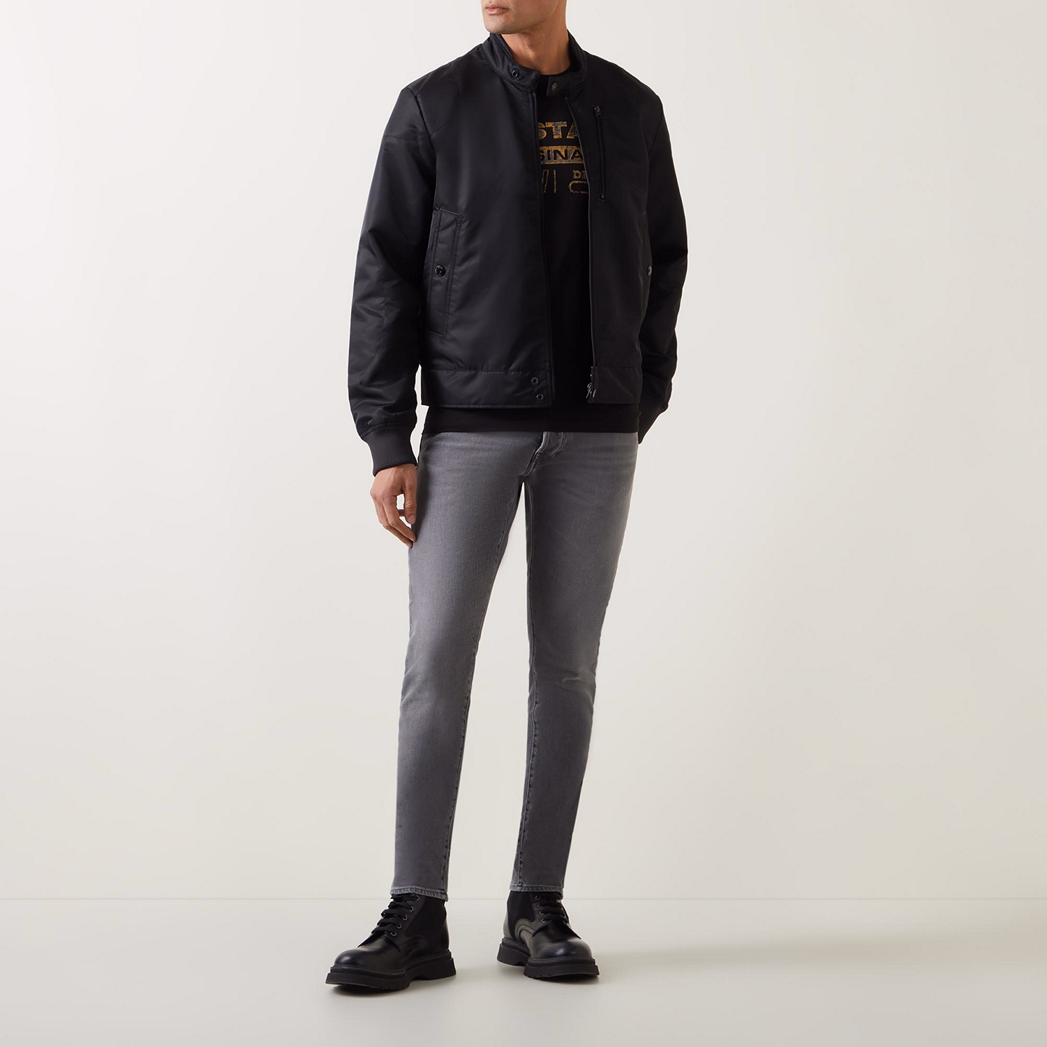 Regular-Fit Biker Jacket