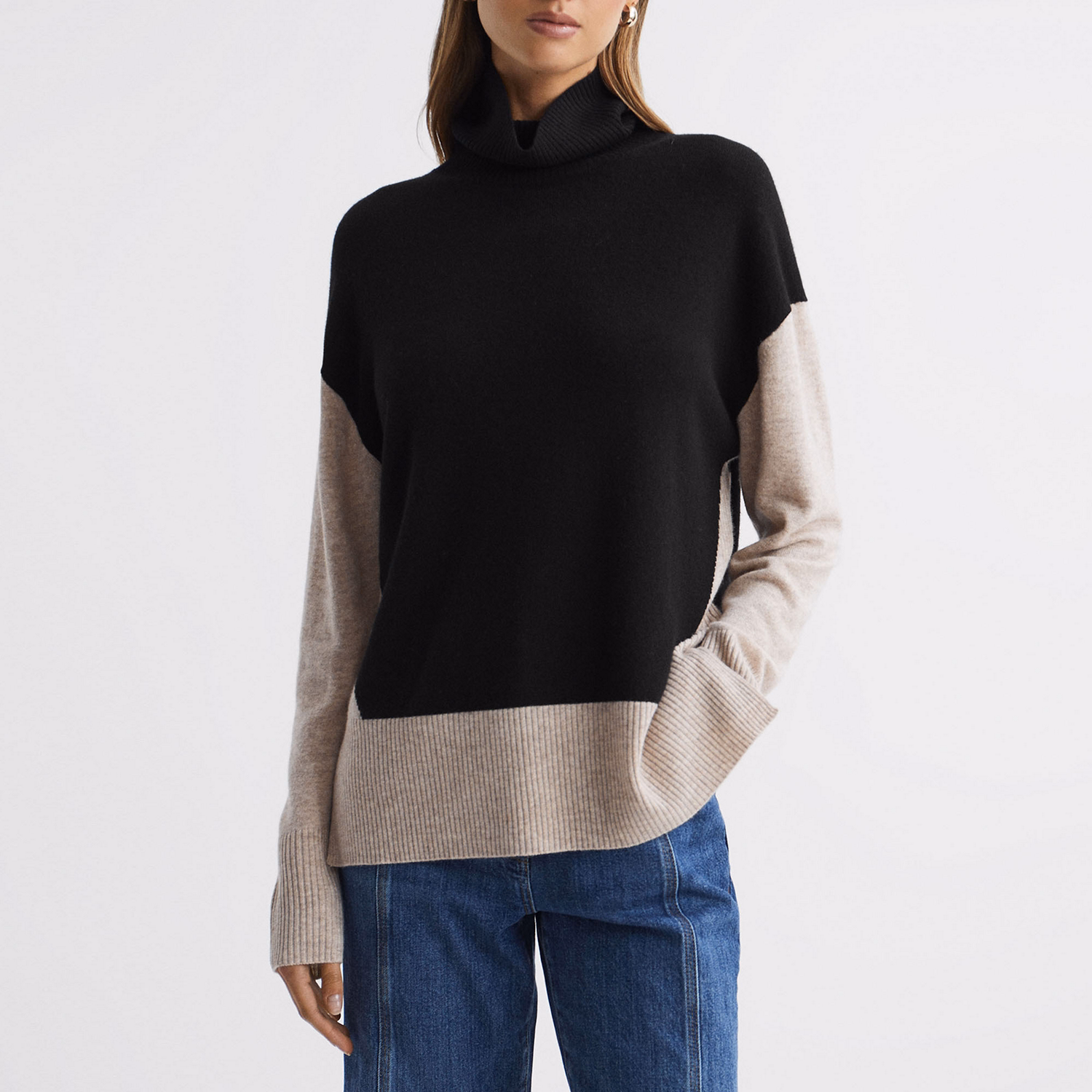 Alexis Colour-Block Sweater