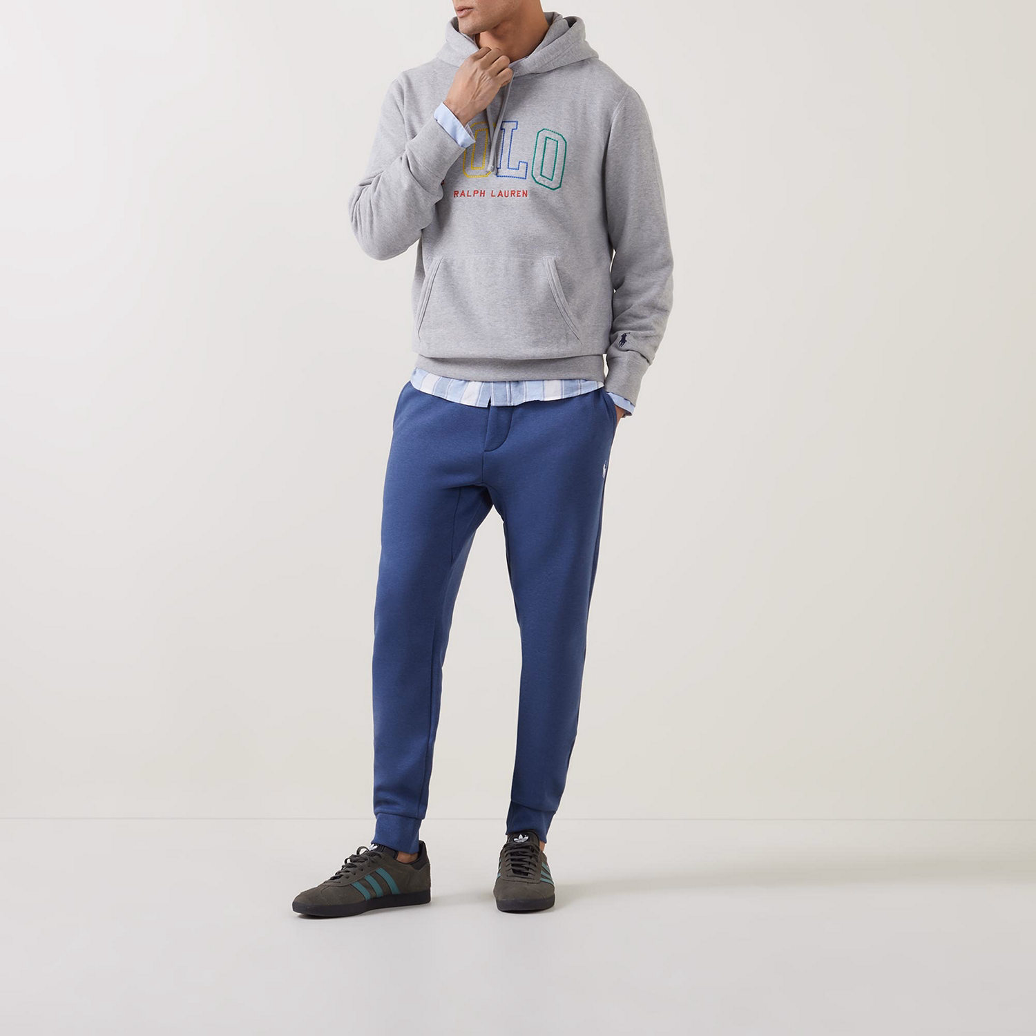 Polo Logo Fleece Hoodie