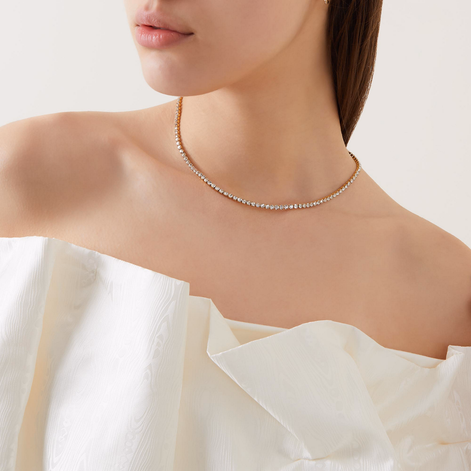 Regina Tennis Necklace