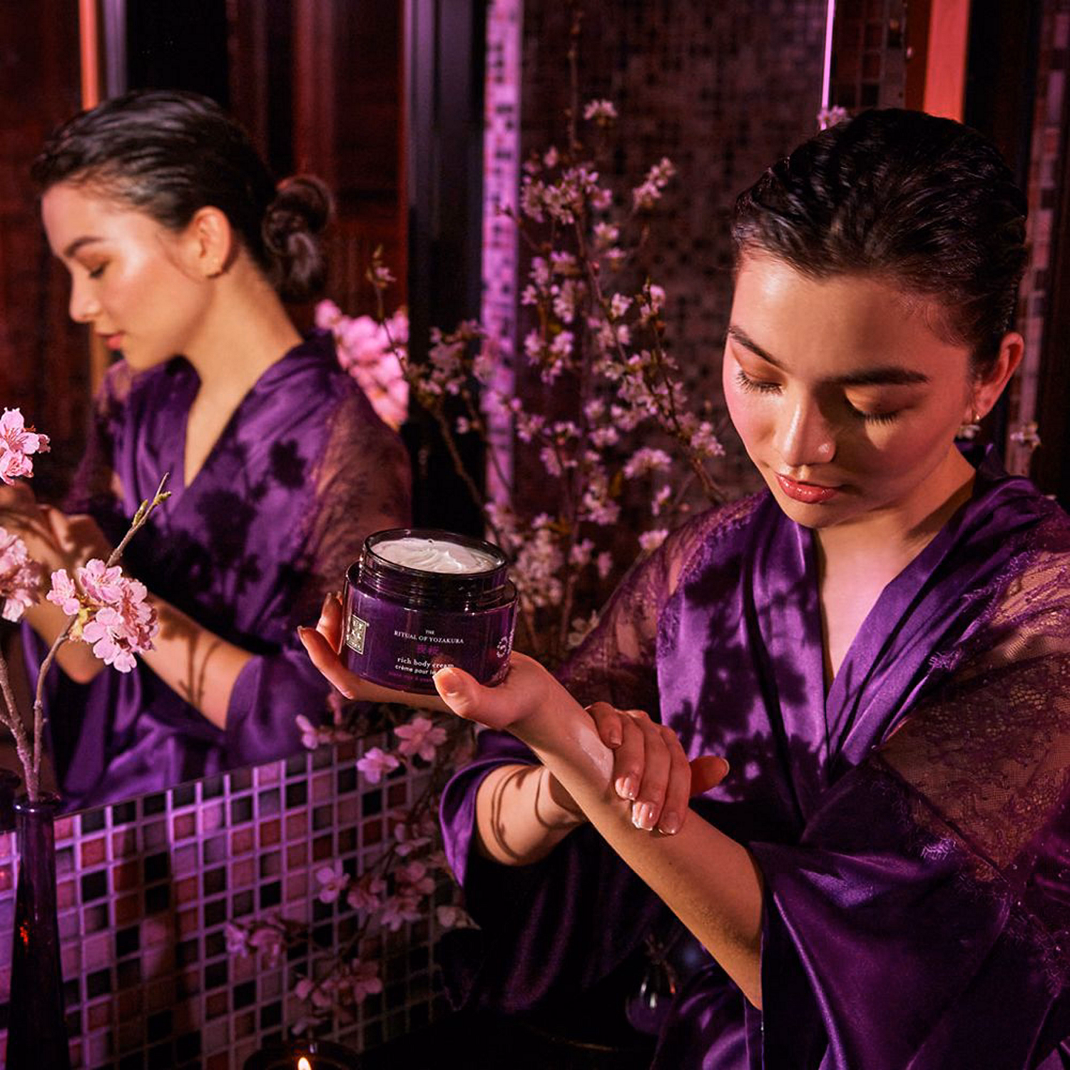 The Ritual of Yozakura Rich Body Cream