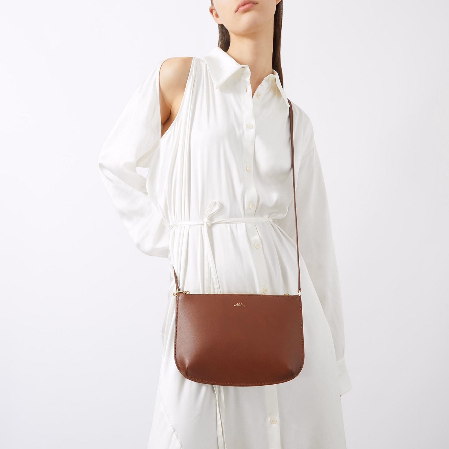 Sarah Zip-Top Crossbody Bag
