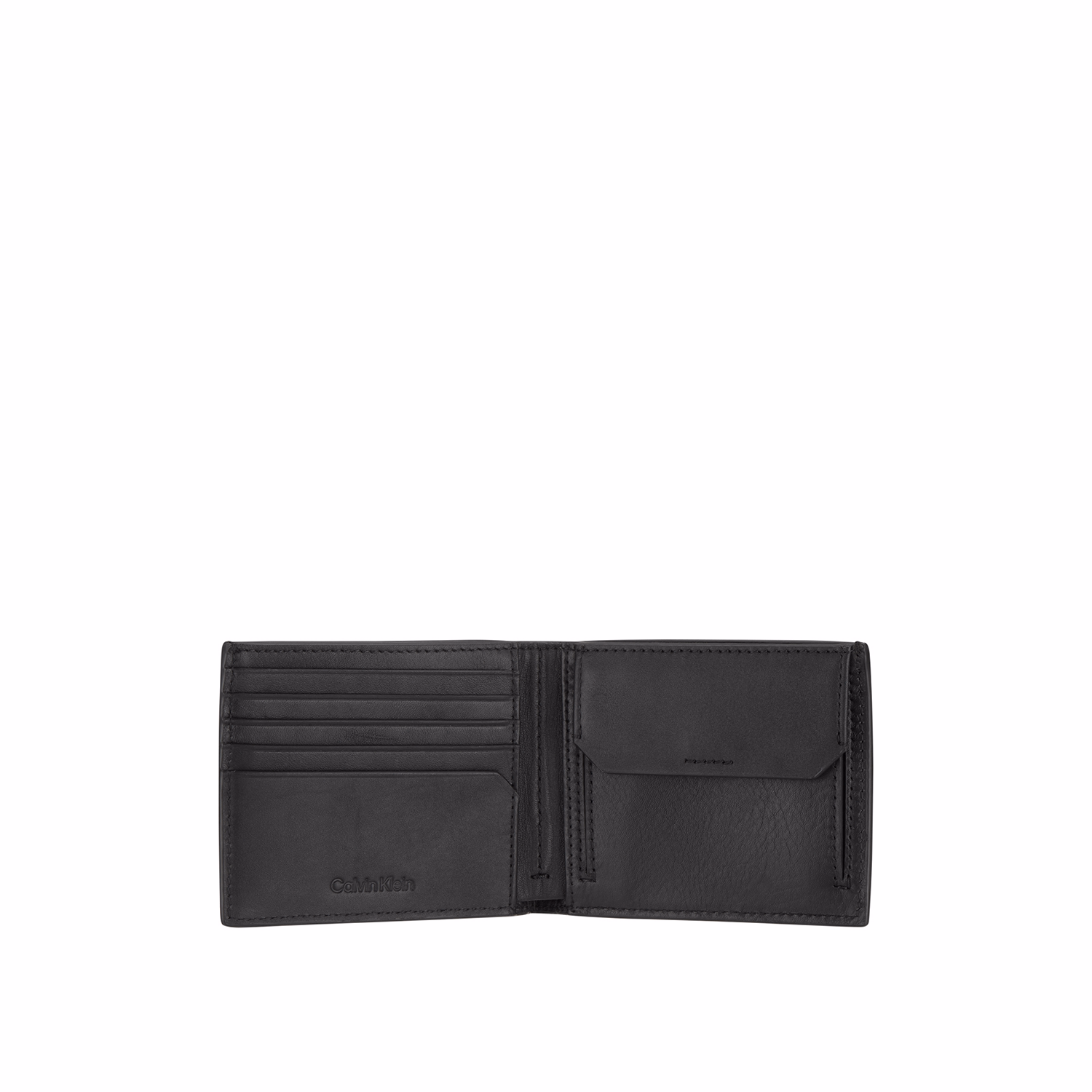 Metal Logo Billfold Wallet
