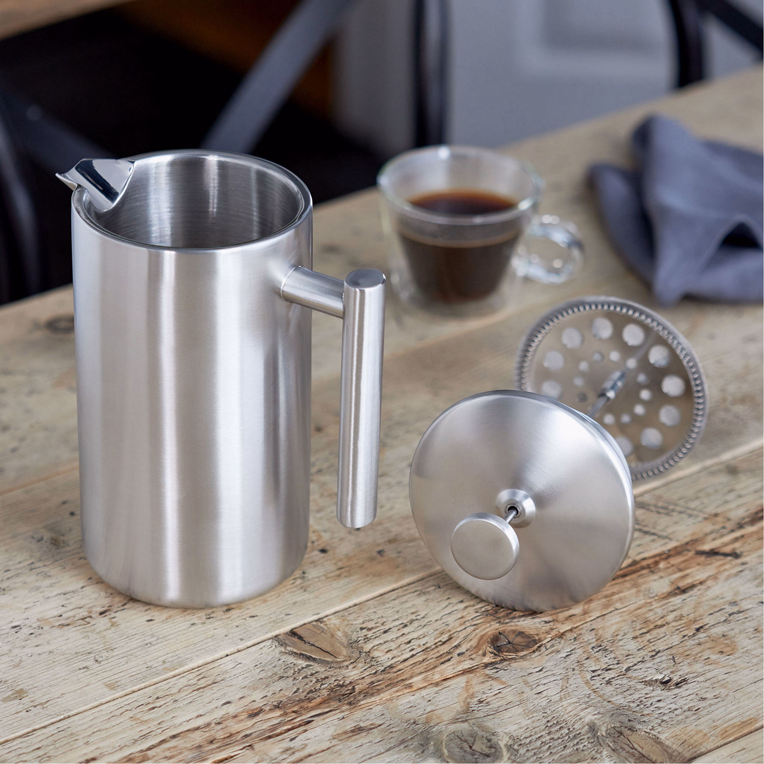 12-Cup Double Walled Cafetiere 1.4L