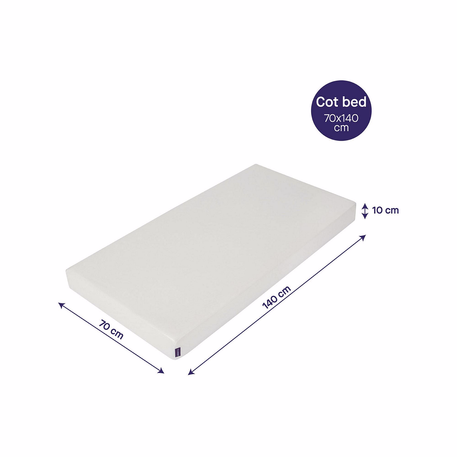 Waterproof Support Baby Cot Mattress