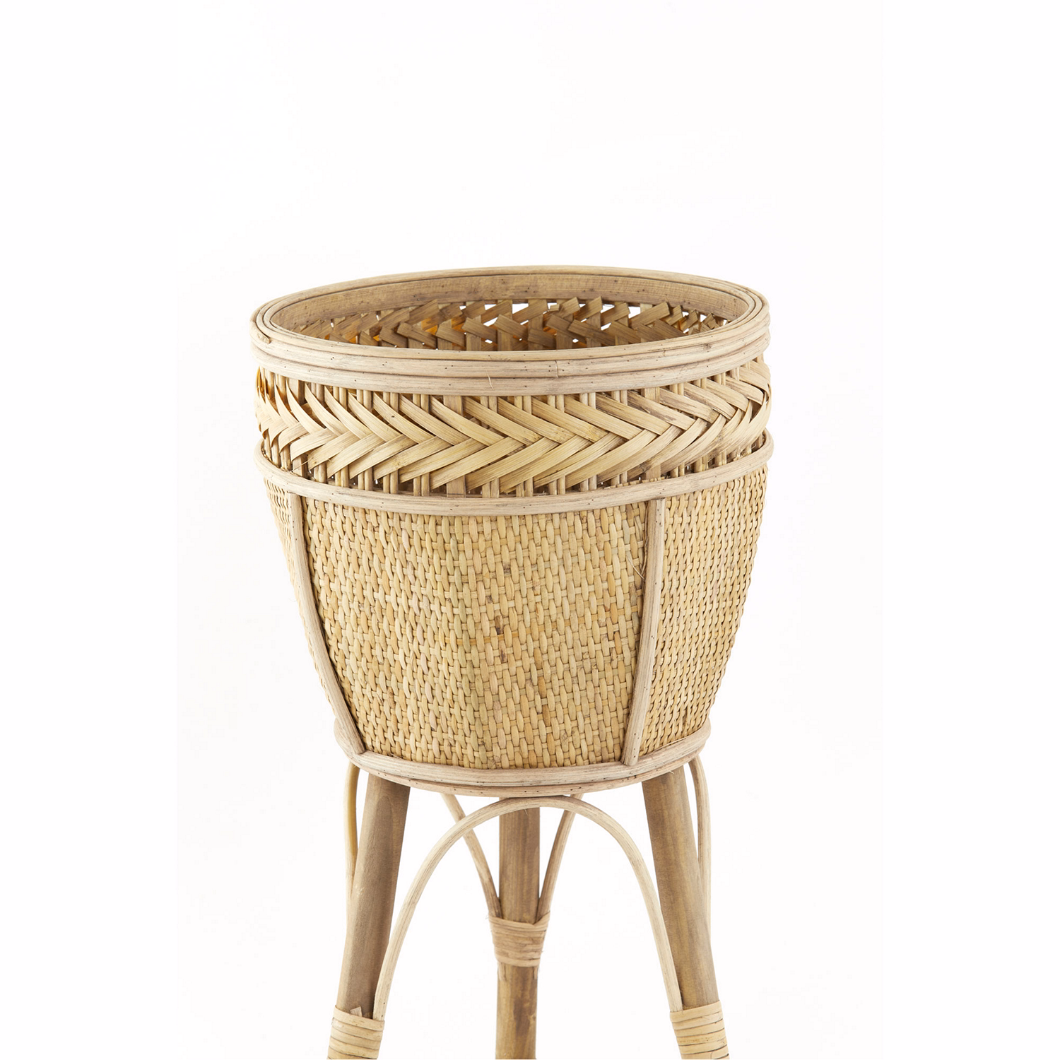 Carazi Vase on Stand Natural