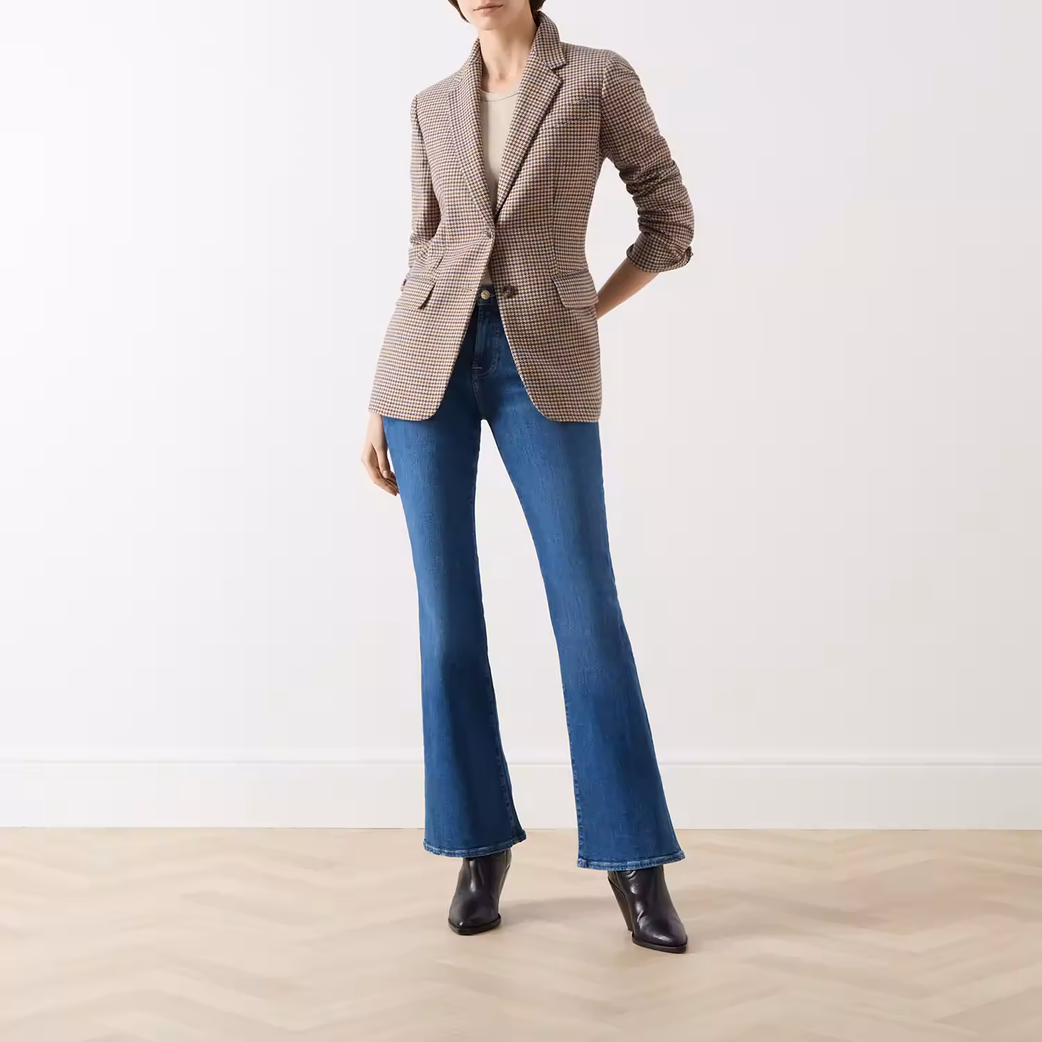 Ali Slim-Leg Flared Jeans