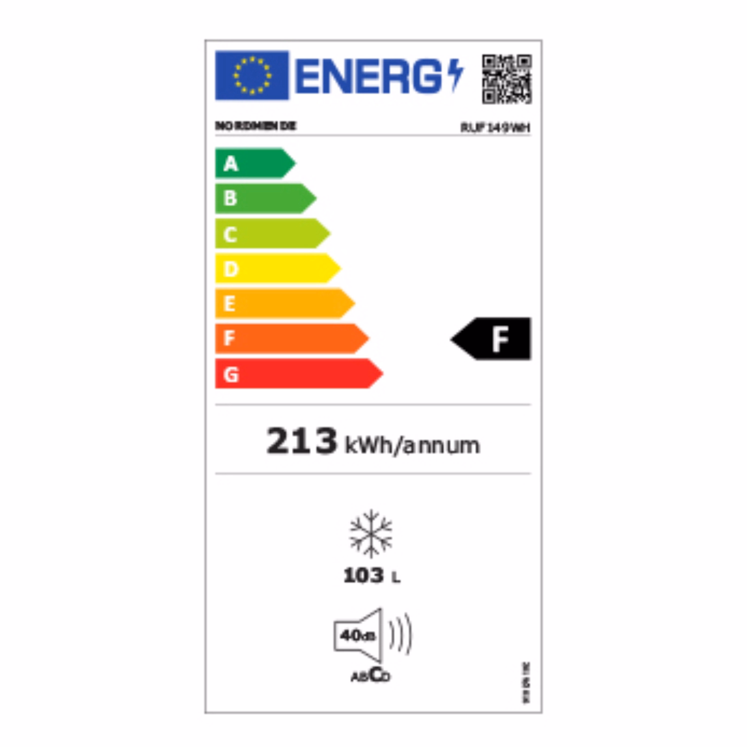 Undercounter Freezer