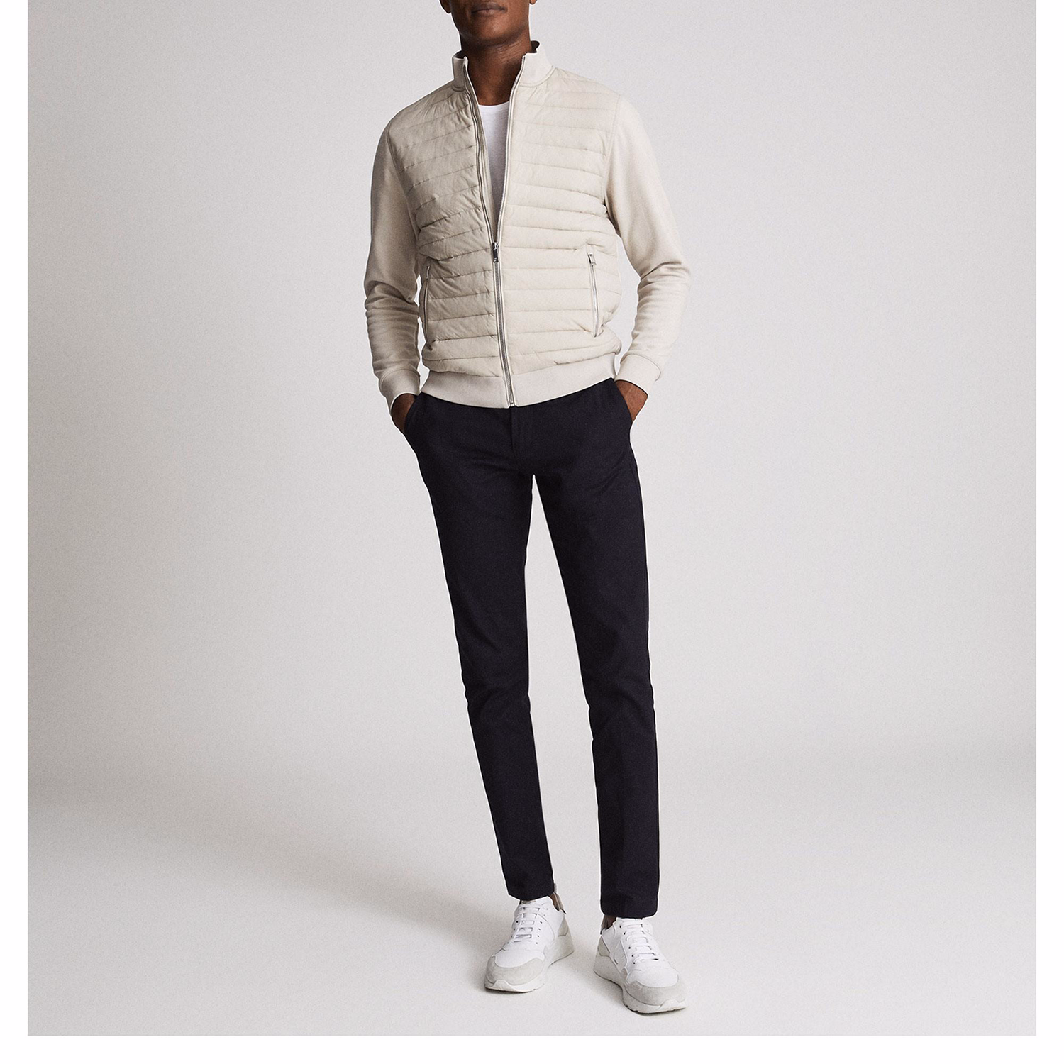 Flintoff Hybrid Quilted Jacket