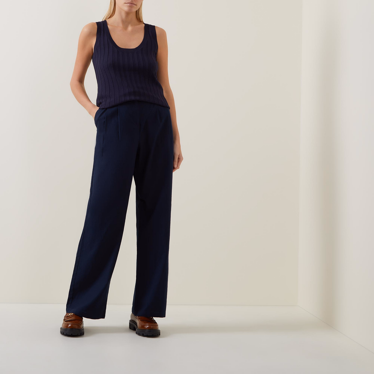 Somerland Relaxed Fit Trousers