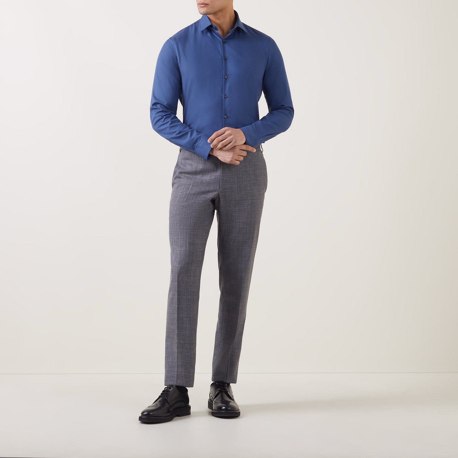 Stucture Single Cuff Shirt