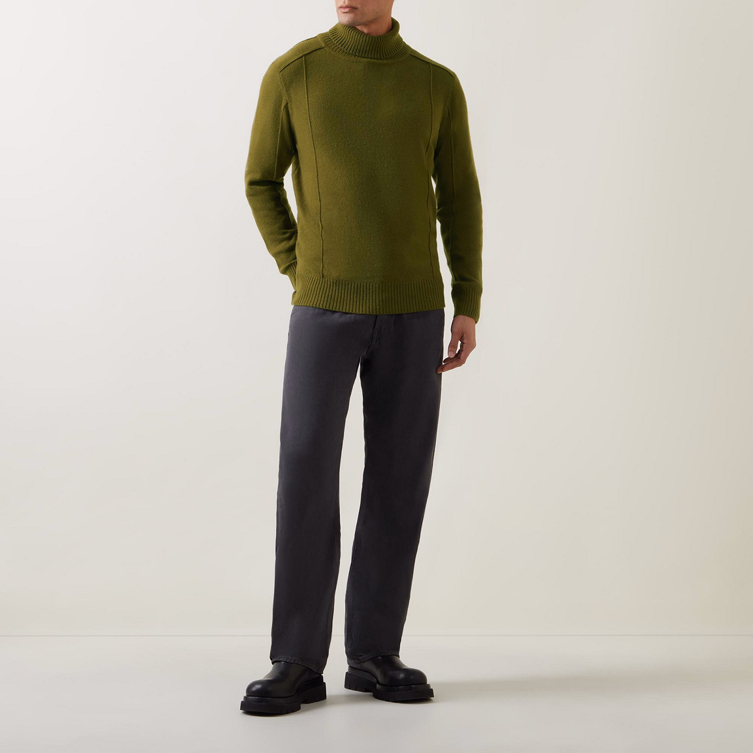 Structure Turtle Neck Sweater