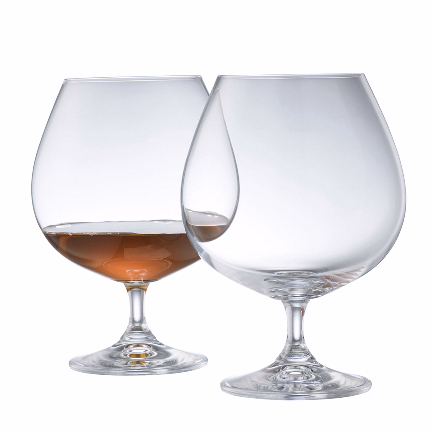 Elegance Brandy Irish Cream Liqueur Glass Pair
