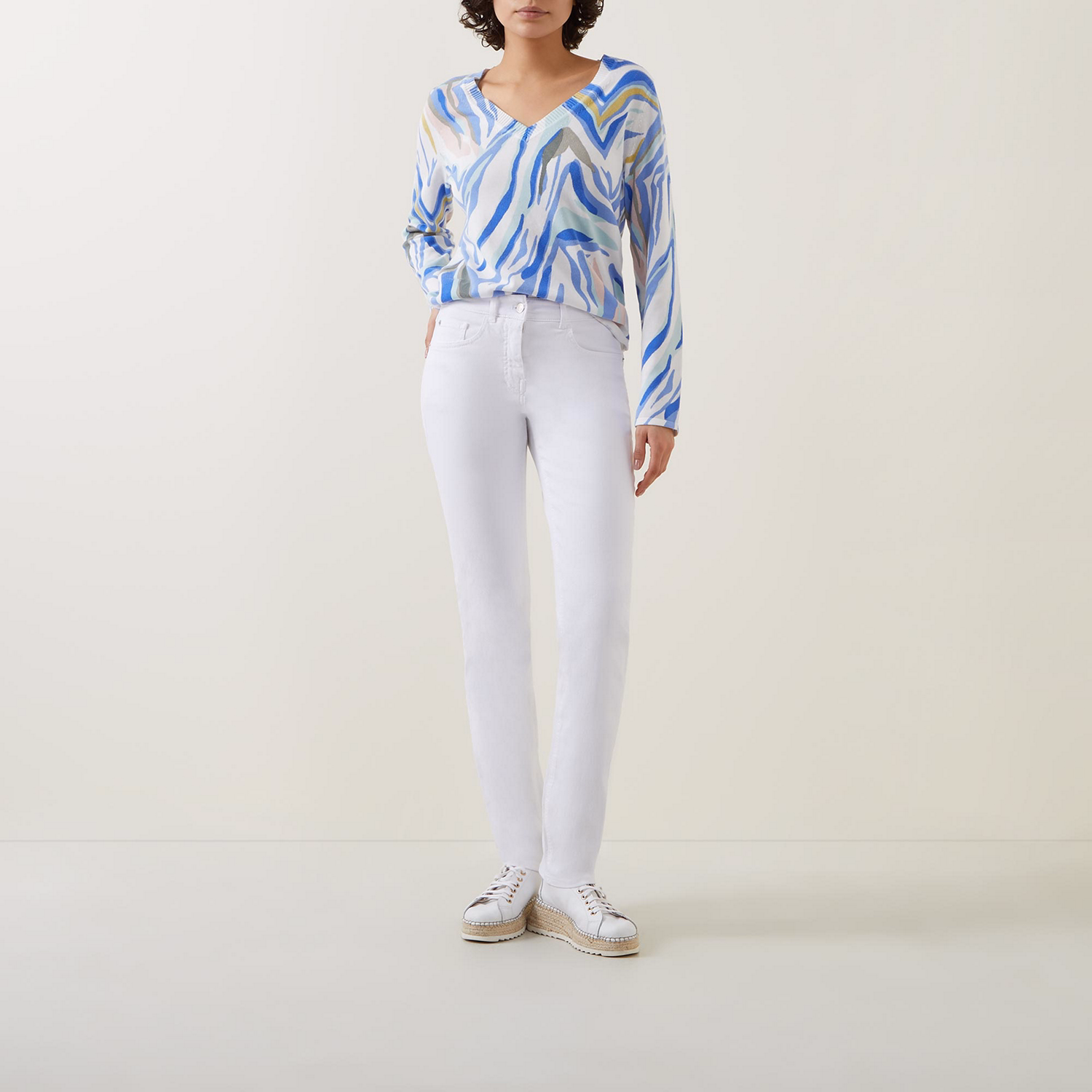 Mid-Rise Slim Leg Jeans