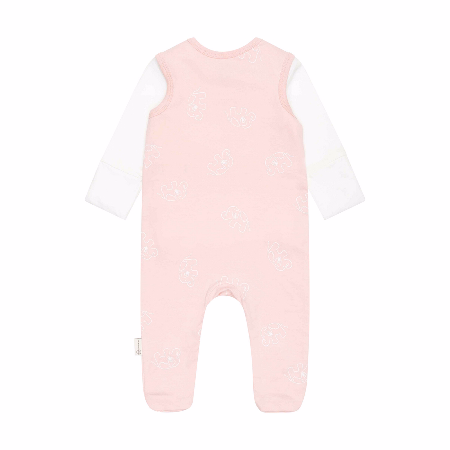 Elephant Print Romper And T-Shirt Set