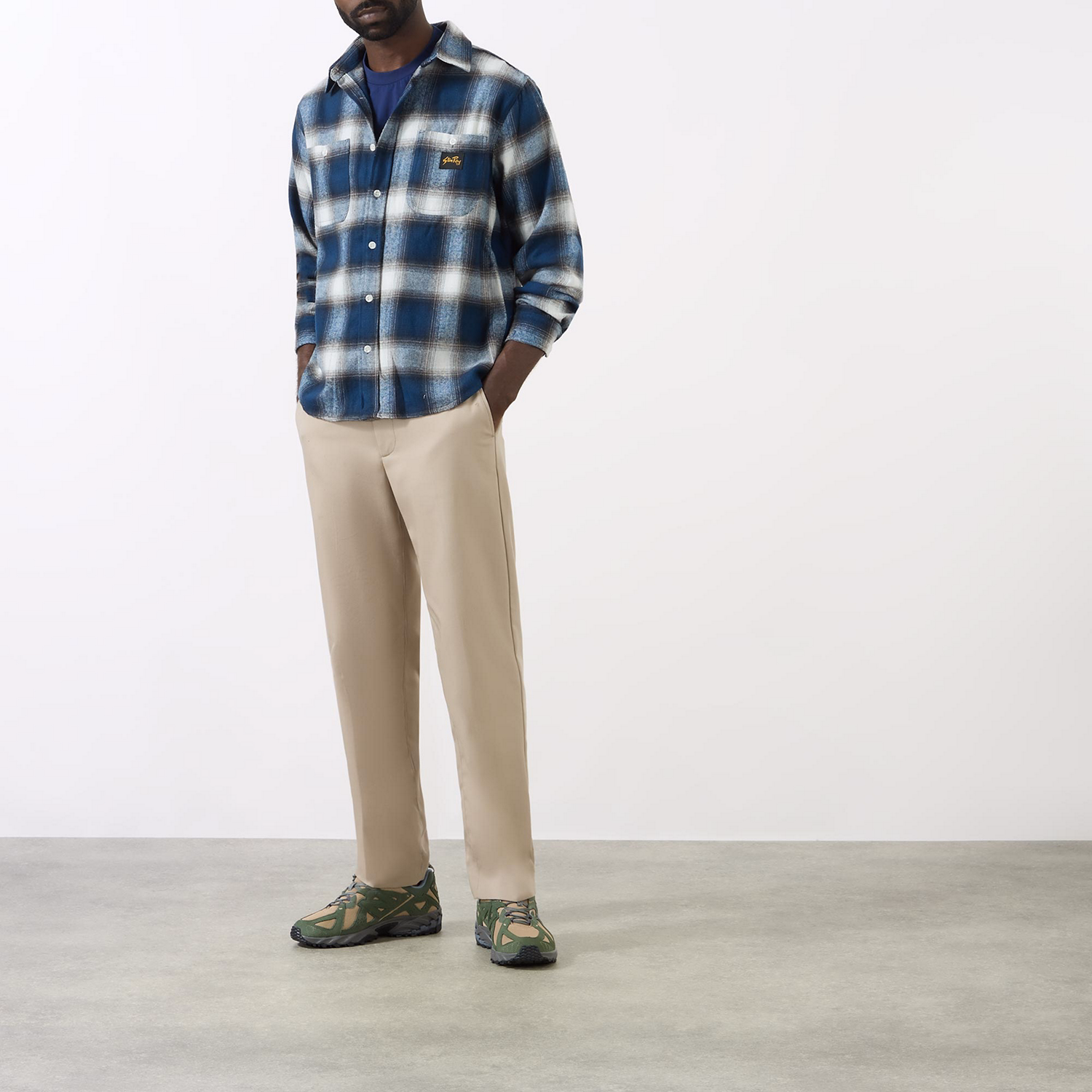 Plaid Flannel Overshirt