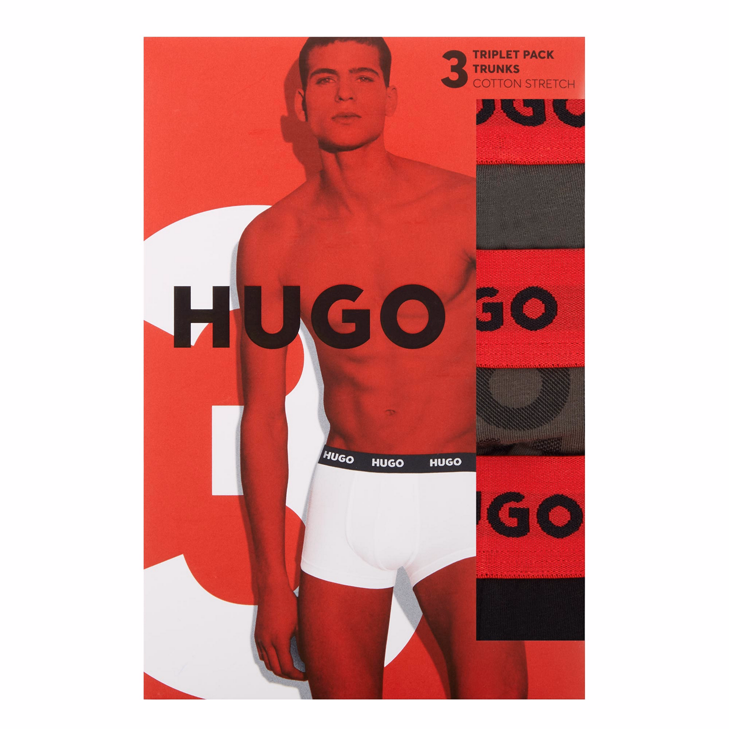 Three-Pack Logo Boxers