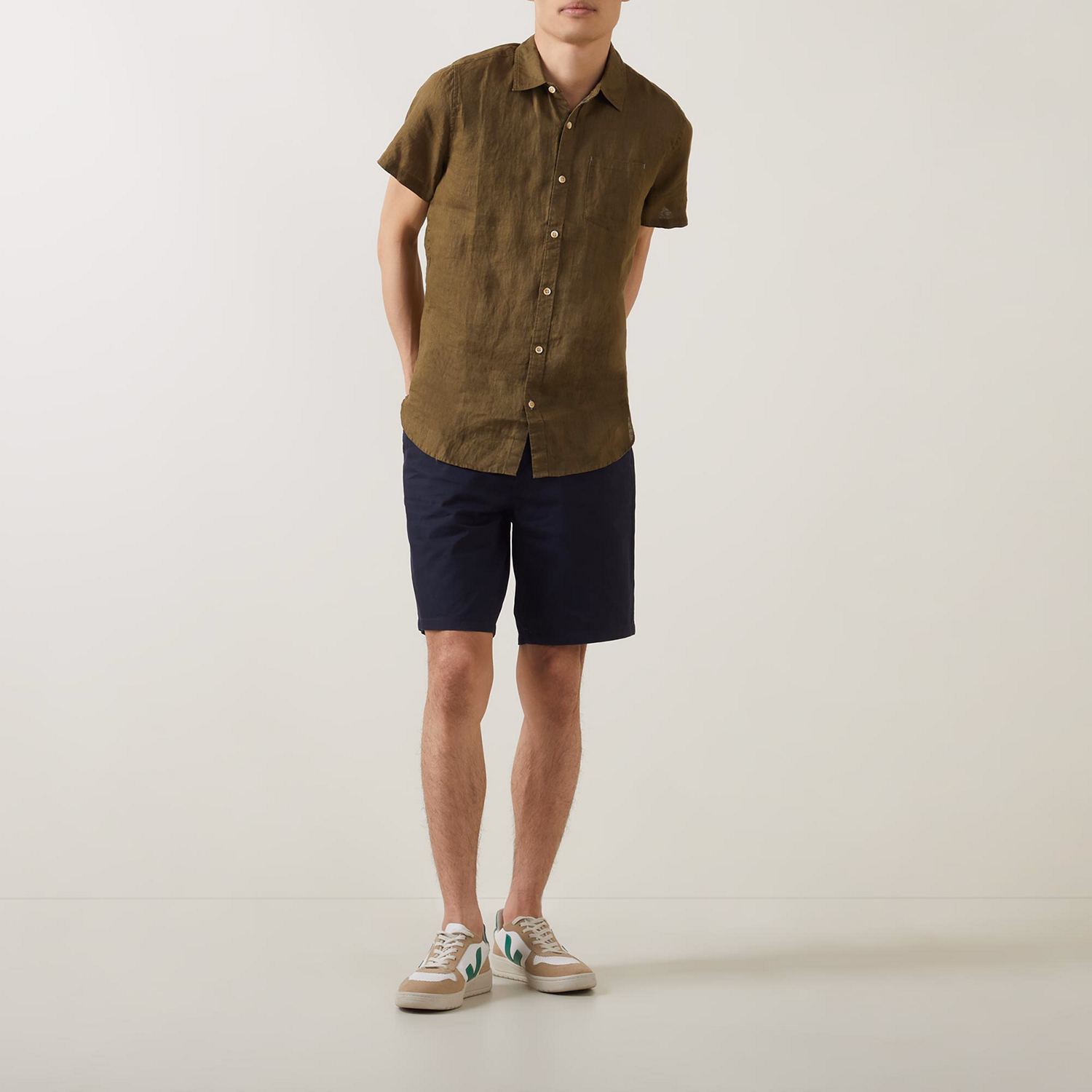 Regular-Fit Linen Shirt