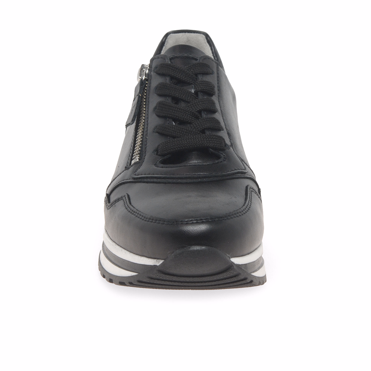 Nulon Side-Zip Lace-Up Trainers